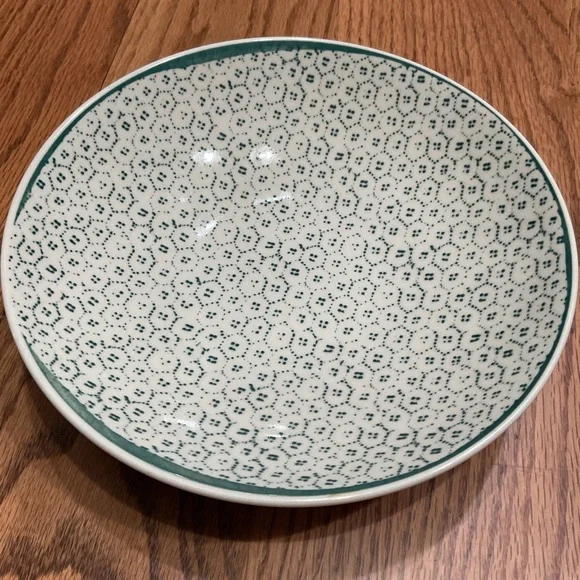 Lenox Marketplace Teal and White Decorative Bowl fine china - Picture 5 of 5